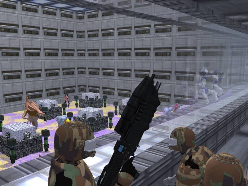 BifterCR4.jpg - "The Battle of Bifter"The scene at the conclusion of the Brazos campaign, with Uriah and Reagan preparing to attack the transformed Severina Destri.