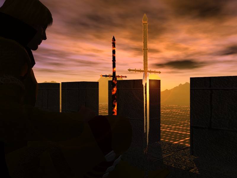 BarriosUrak.jpg - "Barrios at Urak"Barrios Deathwalker broods before the battle of Urak; a scene from Chappie's Grayhawk campaign