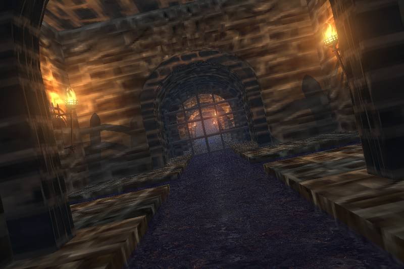 Tunnels.jpg - "Tunnels"A scene from Chappie's campaign at a point where the party spent weeks (of playing time) struggling through miles and miles of mines and tunnels beneath an Orc fortress.
